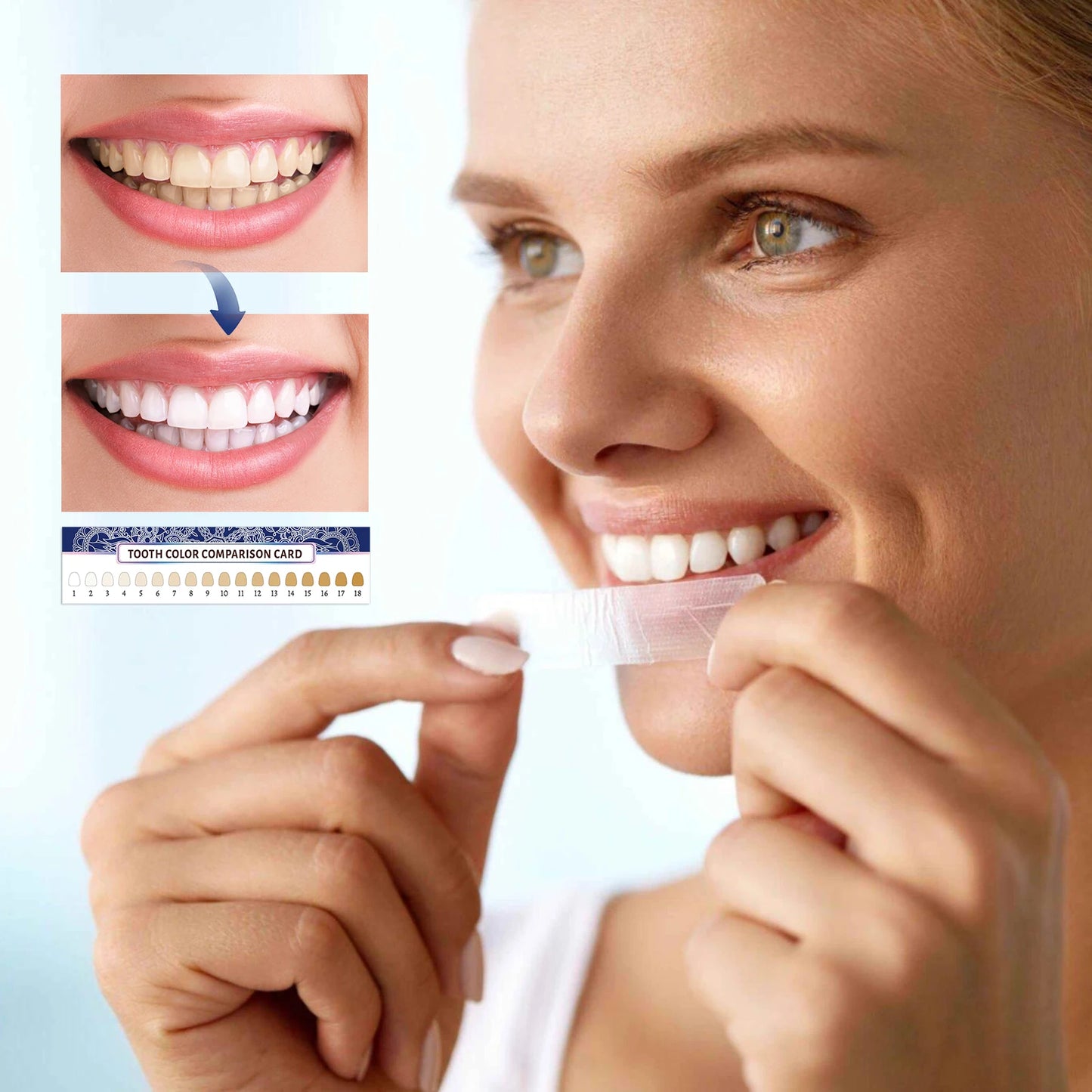 YILEST Luxury Natural Teeth Whitening Strips – 14-Piece Premium Brightening Treatment